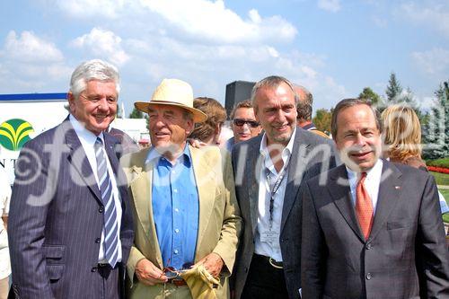 Ernest Gabmann (NÖ-Landeshauptmann-Stellvertreter), Robert Lichal (ehemalig. Verteidigungsminister ),  Erich Hampel (BA-CA Generaldirektor)