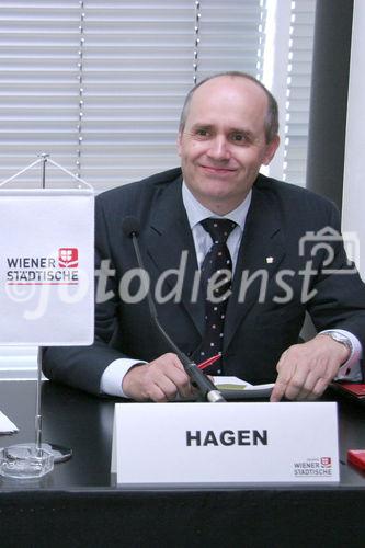 Wiener Städtische: Dr. Peter Hagen (Vorstandsdirektor)