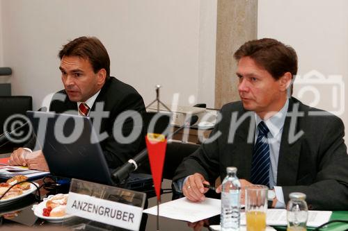 Eduard Schreiner, Finance Director, Wolfgang Anzengruber, CEO Palfinger AG