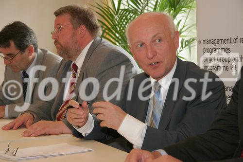 Reinhard Goebl (bm vit), Hermann Zeisel (German Aerospace Center), Johann Affenzeller (AVL)