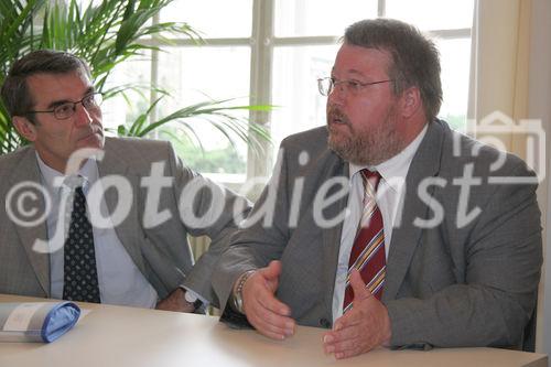 Reinhard Goebl (bm vit), Hermann Zeisel (German Aerospace Center)