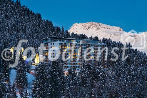 Das Tschuggen Grand Hotel in Arosa, ein Mitgleid der Swiss Deluxe Hotels