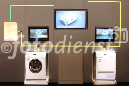 IFA 2010; Messestand Miele, Smart Grid Waschmaschine