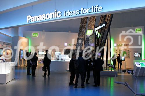 IFA 2010; Messestand Panasonic, eco ideas