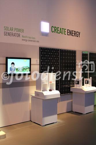 IFA 2010; Messestand Panasonic, eco ideas