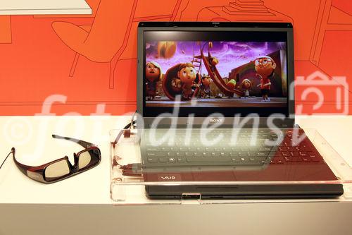 IFA 2010; Sony; Vaio; 3D Brille