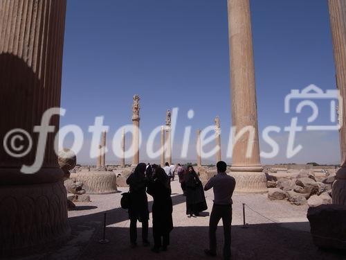 © Fotodienst/Wilfried Seywald: Die altpersische Residenzstadt Persepolis (Parsa, griechisch 