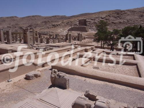 © Fotodienst/Wilfried Seywald: Die altpersische Residenzstadt Persepolis (Parsa, griechisch 