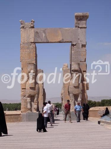 © Fotodienst/Wilfried Seywald: Die altpersische Residenzstadt Persepolis (Parsa, griechisch 