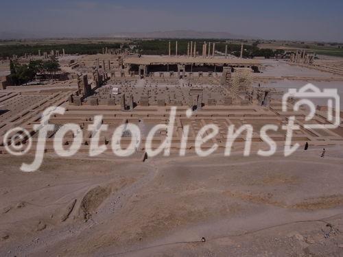 © Fotodienst/Wilfried Seywald: Die altpersische Residenzstadt Persepolis (Parsa, griechisch 