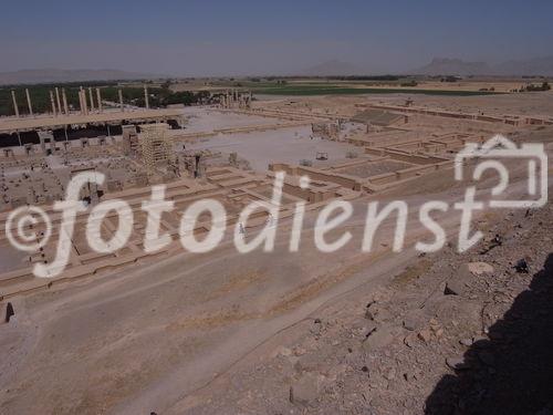 © Fotodienst/Wilfried Seywald: Die altpersische Residenzstadt Persepolis (Parsa, griechisch 