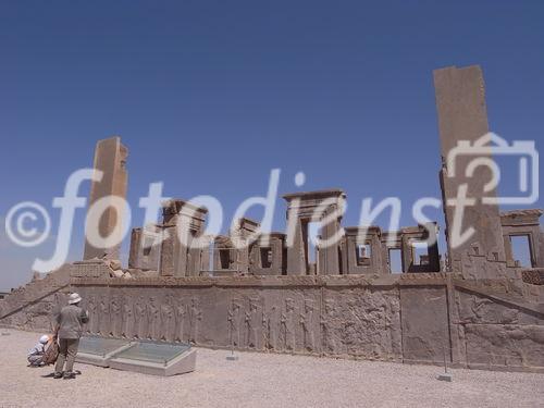 © Fotodienst/Wilfried Seywald: Die altpersische Residenzstadt Persepolis (Parsa, griechisch 