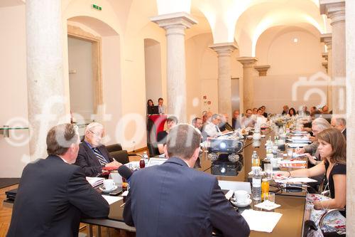 (c) fotodienst / Anna Rauchenberger - Wien, am 11.08.2010 -  Die Palfinger AG präsentierte heute bei einer Pressekonferenz in der Wiener Börse die Zahlen des 1. Halbjahres 2010. Demzufolge ist das Unternehmen wieder am Wachstumspfad. Die Palfinger AG zählt seit Jahren zu den international führenden Herstellern hydraulischer Hebe-, Lade- und Handlingsysteme.