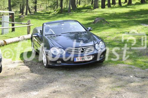 13. Mercedes-Cabrio-Treffen vom 10. bis 13. Juni 2010 im Ferienhotel Glocknerhof in Berg im Drautal. 