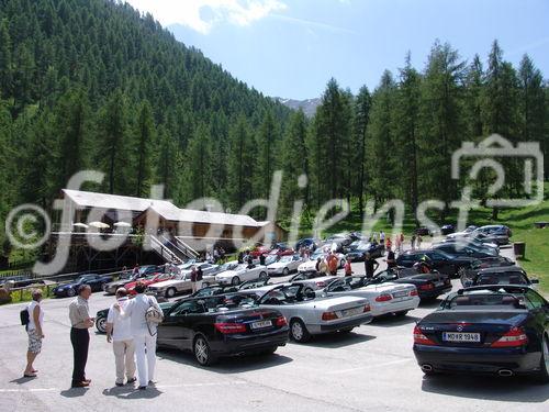 13. Mercedes-Cabrio-Treffen vom 10. bis 13. Juni 2010 im Ferienhotel Glocknerhof in Berg im Drautal. 