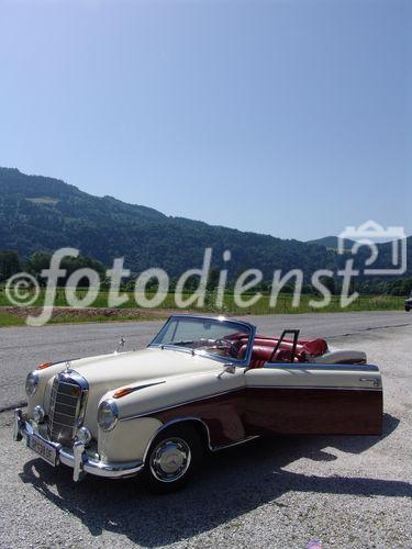 13. Mercedes-Cabrio-Treffen vom 10. bis 13. Juni 2010 im Ferienhotel Glocknerhof in Berg im Drautal. 