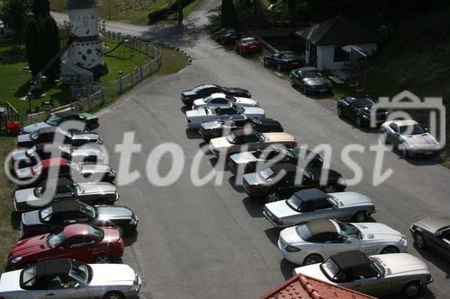 13. Mercedes-Cabrio-Treffen vom 10. bis 13. Juni 2010 im Ferienhotel Glocknerhof in Berg im Drautal. 