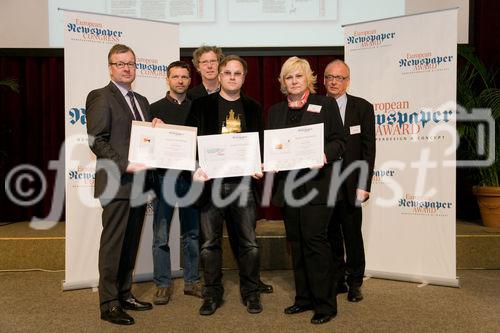 (C) fotodienst/Martina Draper: 27.4.2010, Wien - Die besten Zeitungen Europas kommen in diesem Jahr aus Schweden, Deutschland, Portugal und Kroatien.