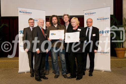 (C) fotodienst/Martina Draper: 27.4.2010, Wien - Die besten Zeitungen Europas kommen in diesem Jahr aus Schweden, Deutschland, Portugal und Kroatien.