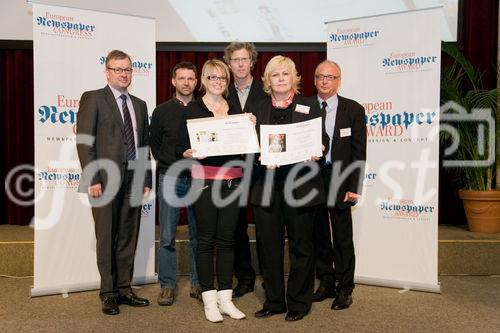(C) fotodienst/Martina Draper: 27.4.2010, Wien - Die besten Zeitungen Europas kommen in diesem Jahr aus Schweden, Deutschland, Portugal und Kroatien.