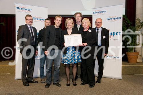 (C) fotodienst/Martina Draper: 27.4.2010, Wien - Die besten Zeitungen Europas kommen in diesem Jahr aus Schweden, Deutschland, Portugal und Kroatien.