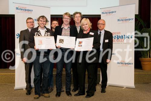 (C) fotodienst/Martina Draper: 27.4.2010, Wien - Die besten Zeitungen Europas kommen in diesem Jahr aus Schweden, Deutschland, Portugal und Kroatien.