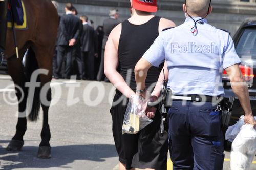 Die Polizei schnappt am Sechseläutenumzug einen Taschendieb