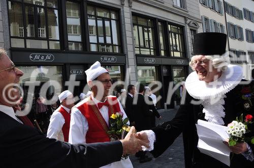 Kein Vogt sondern ein Ratsherr am Zürcher Sechseläuten