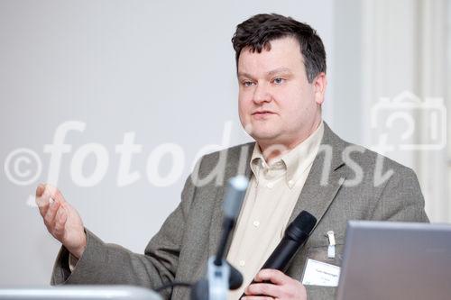 (C)fotodienst/Anna Rauchenberger -  Wien, am 18.03.2010 – Heute fand im Hotel Strudlhof eine internationale Konferenz der eutema Technology Management GmbH zum Thema Strategies for Embedded Computing Research statt. FOTO: Tom Henzinger, ISTA, Austria