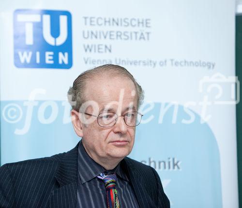 (C)fotodienst/Anna Rauchenberger -  Wien, am 16.03.2010 – Die Technische Universität (TU) Wien ist als Österreichs einzige Universität offizielle Partnerin der US-Initiative 'Laserfest' und feiert mit dem 'TU-Laserfest' das 50-Jahr-Jubiläum der Erfindung des Lasers. FOTO:  Professor Federico CAPASSO, Harvard University