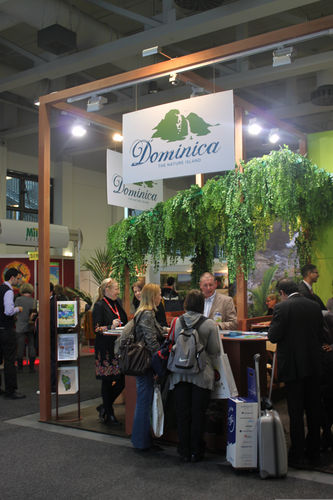 (C) fotodienst/Wolfgang Weitlaner; Das Eco-Tourism-Paradies Dominica in der Karibik war ebenfalls vertreten. 