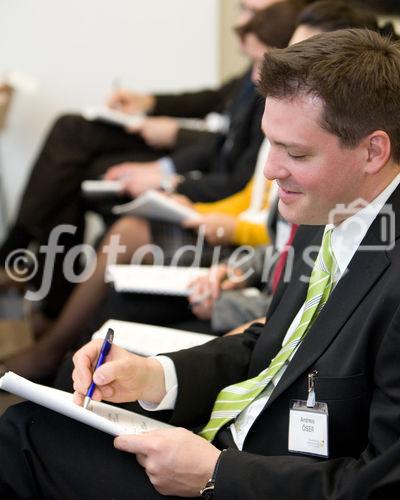 (c) fotodienst / Anna Rauchenberger - Wien, am 25.02.2010 - Anlässlich des Tags der Weiterbildung lud das ÖCI Controller und alle, die an dem Thema 'betriebswirtschaftliche Unternehmenssteuerung' interessiert sind und das Neueste aus Wissenschaft und Praxis erfahren wollten,  zum Karriereforum ins Hotel Strudlhof.