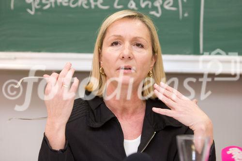 (c) fotodienst / Anna Rauchenberger - Wien, am 25.02.2010 - Das Angebot an qualifizierten Fachkräften ist für Österreich ein wesentlicher Standortfaktor. Jugend am Werk und die Kapsch Gruppe eröffen eine neue Lehrwerkstätte in der Wiener Gutheil-Schoder-Gasse. Hier werden rund 130 überbetriebliche Lehrplätze zur Verfügung gestellt. Die Kapsch Gruppe bildet hier ihre 60 betriebseigenen Lehrlinge aus sowie weitere 260 Jugendliche im Rahmen von Aufträgen des AMS Wien und Kooperationen mit anderen Ausbildungsstätten. FOTO: Inge Friehs, Stv. Geschäftsführerin AMS Wien