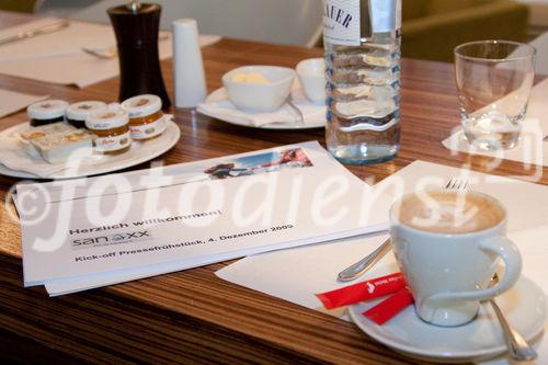 © fotodienst/Katharina Schiffl - Wien 04.12.2009 - Kick-off
PRESSEFRÜHSTÜCK
zur Unternehmensgründung SANOXX - Geschäftsführer der SANOXX GmbH Walter Schuster