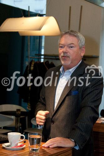 © fotodienst/Katharina Schiffl - Wien 04.12.2009 - Kick-offPRESSEFRÜHSTÜCKzur Unternehmensgründung SANOXX - Geschäftsführer der SANOXX GmbH Walter Schuster