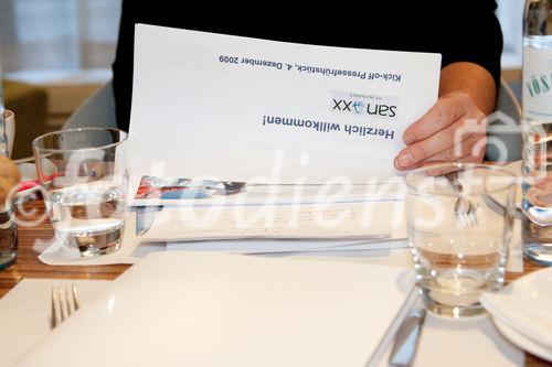 © fotodienst/Katharina Schiffl - Wien 04.12.2009 - Kick-offPRESSEFRÜHSTÜCKzur Unternehmensgründung SANOXX - Geschäftsführer der SANOXX GmbH Walter Schuster