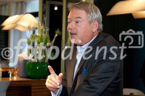 © fotodienst/Katharina Schiffl - Wien 04.12.2009 - Kick-offPRESSEFRÜHSTÜCKzur Unternehmensgründung SANOXX - Geschäftsführer der SANOXX GmbH Walter Schuster