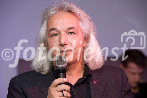 (c) fotodienst / Anna Rauchenberger - Wien, am 02.12.2009 -  Heute wurde im Rainers Hotel Gudrunstraße im 10. Wiener Gemeindebezirk die neue Jazz-CD 'the motown story' von der Vienna International Hotelmanagement AG vorgestellt. FOTO: Rudolf Tucek, CEO Vienna International Hotelmanagement AG