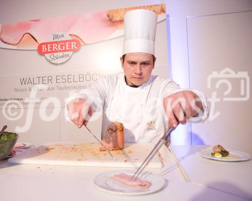 (c) fotodienst / Anna Rauchenberger - Wien, am 26.11.2009 - Der Schinkenspezialist Berger präsentiert im Palais Niederösterreich sein neues Regionalitätskonzept 'Regional Optimal', seine AMA-Gütesiegelprodukte und die geplante Marketingoffensive.