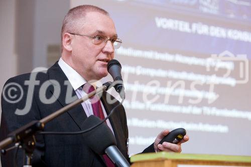 (c) fotodienst / Anna Rauchenberger - Wien, am 19.11.2009 -  Vienna Content Event 2009 - Heute wurden im Palais Palffy die Zukunftsprojekte für Wiens digitale Wirtschaft präsentiert. FOTO: Peter Kremmel, GF 1AA Project Management