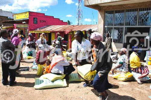 Hunger und Elend herrscht im Rift Valley aufgrund der Dürrekatastrophen und des verheerenden Bürgerkriegs nach den Wahlen 2007