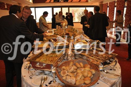 Die Tunesische Delegation als Gastland an der Tourismusfachmesse  TTW in Montreux lud die Branchenvertreter zu einem opulenten Buffet im Hotel Royal Plaza ein