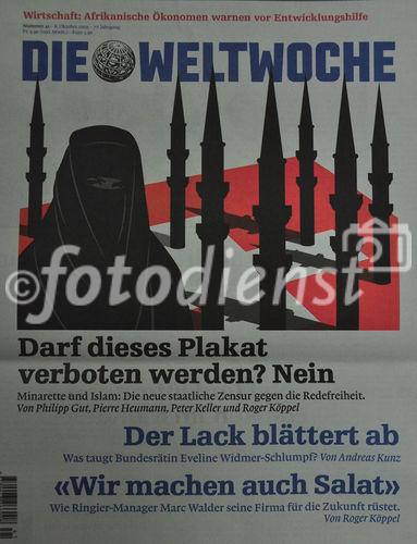 Die Minarettverbots-Initiative und umstrittenen Plakate gefährden den Religionsfrieden in der Schweiz