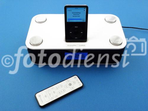 Die legendäre LUNA Musikanlage/Dockingstation wurde speziell für die iPod-/iPhone Generation entwickelt und designed. Sie ist ein international viel gerühmtes Klangwunder im schicken Kompaktformat.