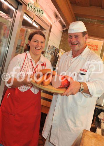 (C)fotodienst/Horst Sommer;In Zeiten von 'Schummelschinken' und Käseimitat stellt man sich zurecht die Frage, was steckt wirklich in den Lebensmitteln die wir täglich essen ? 
Foto: Fleischerei Amon Helmut in der Wienerstrasse, 3350Krems