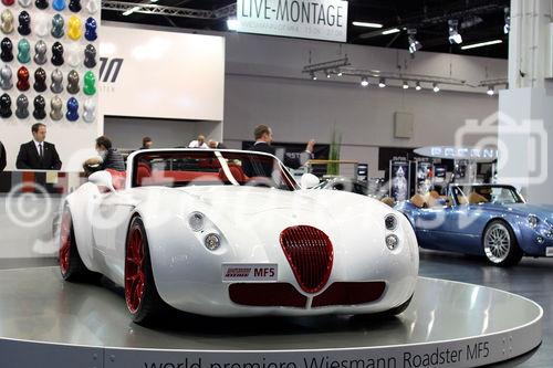 c)fotodienst/Andrea Ganshorn - Frankfurt am Main, 16.09.2009 - Wiesmann präsentiert eines seiner neuen Modelle auf der IAA 