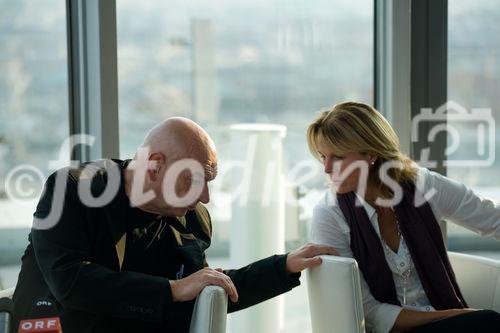 (C)fotodienst/Christopher Ohmeyer
Anlässlich der Dachgleichenfeier am Uniqa Tower sprach Jean Nouvel im Odeon über seine Projekte und bat anschließend im Uniqa-Gebäude zur Pressekonferenz

Foto: Jean Nouvel
