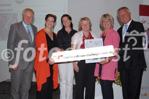 Zertifikatsverleihung - Familienfreundliche Gemeinde 2009