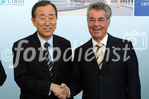 (c) fotodienst / Michael Gruber 
Foto: v.l. Generalsekretär Ban Ki-moon, Bundespräsident Heinz Fischer