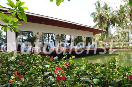 Der Maya Spa im Diani Reef Hotel liegt in der Gartenoase des Luxushotels und bietet den Hotelgästen eine grosse Spa-Auswahl 